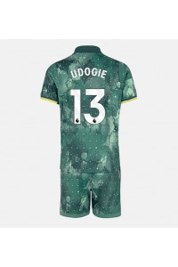 Fotbalové Dres Tottenham Hotspur Destiny Udogie #13 Dětské Třetí Oblečení 2024-25 Krátký Rukáv (+ trenýrky)